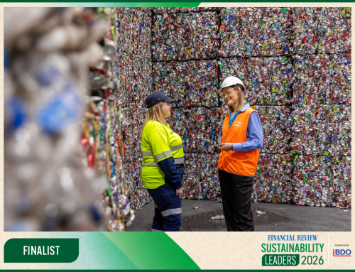 TOMRA Cleanaway Finalists in the AFR Sustainability Leaders Awards